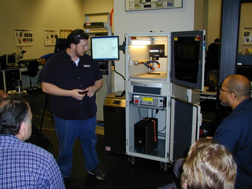 Image - New State-of-the-Art Laser Part Marking System Provides the Precision and Flexibility Needed at Hands-On Training Center