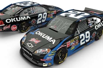 Image - RCR and Okuma Showcase Renewed Partnership With Harvick, No. 29 Chevrolet at Pocono Raceway