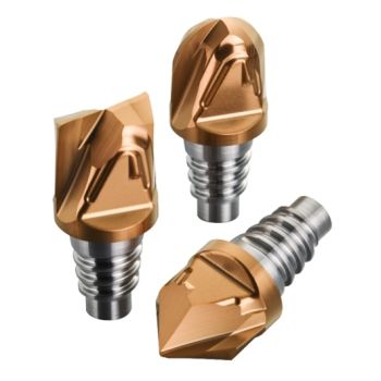 Image - Milling as Easy as 1, 2, 3 With New Cutting Heads That Extend Depth of Cut to 0.8 x Dc