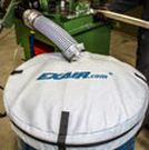Image - New Mesh Drum Cover Keeps Scrap, Chips, or Parts Contained During Transfer