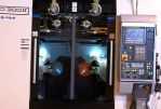 Image - New Twin Spindle Lathe's Dual Gantry Robots Perform Extremely Rapid Traverse; Fast Turret Indexing Speeds (Watch Video)