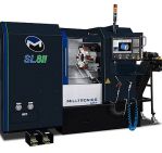 Image - Milltronics' Slant Bed Lathe Cuts While Moving Forward, Backward, Up and Down