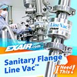 Image - Sanitary Flange Line Vac -- Air Operated Conveyors